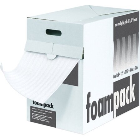 Partners Brand Air Foam Dispenser Packs, 1/4" x 12" x 85', White, 1/Each FD1412