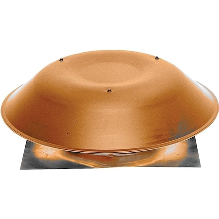 Lomanco LomanCool Static Vent, 20 in OAW, 144 sqin Net Free Ventilating Area, Aluminum, Brown 135BR