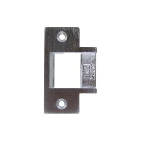 Hanchett Entry Systems V3 Faceplate 3-1/2in x 1-3/8in Wood Frame, 626/US26D Satin Chrome V3-5-626