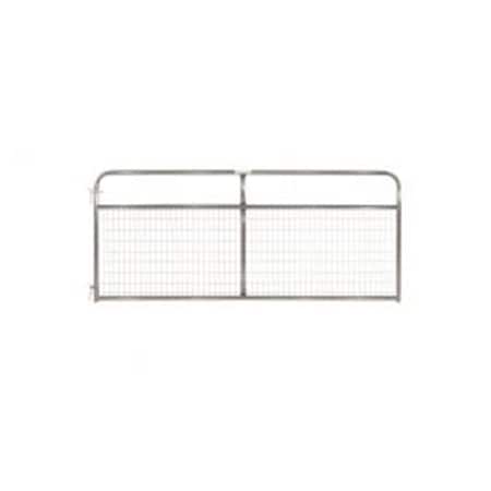 Tarter 2 x 4 in. Wire-Filled Gate 10 ft., Gray WFGGR10
