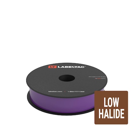 Labeltac Low Halide Supply 1in x 150ft LT4/Pro X, Purple LT109LH