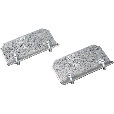 Legrand Raceway Coupling, 4000 Series, 1 Channel, 0.062 in W, 1.5 in H, 2.5 in L, Ivory 4001A