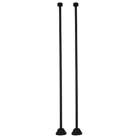 Blueprints Straight Water Supply Line - Oil Rubbed Bronze Finish - Sold In Pairs BL906786