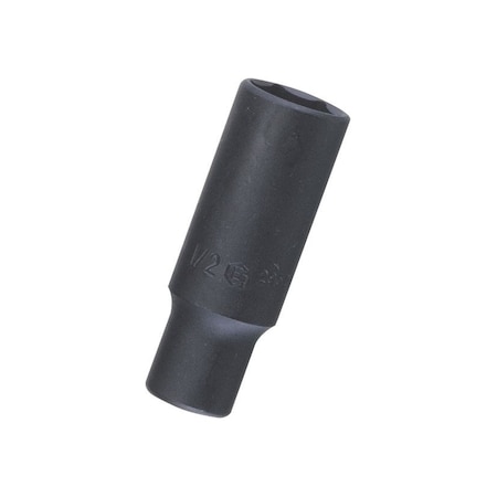 Genius Tools 1/4in Dr. 1/2in Deep Impact Socket 295216