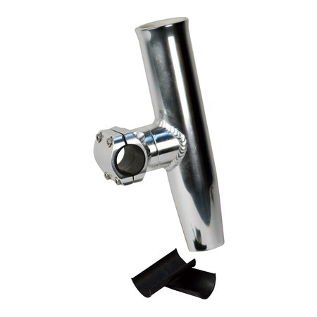 Superjock Aluminum Adjustable Mid Mount Rod Holder with Sleeve & Hex Key - 0.87 & 1 in. SU1523624