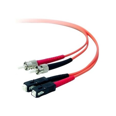 Belkin Duplex Fiber Optic Cable St/Sc;62.5/125; 15 Meters A2F20207-15M