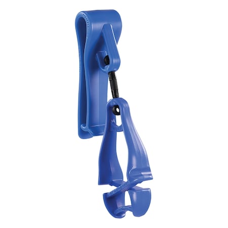 Ergodyne Blue Swiveling Glove Clip Holder - Belt Clip 3425