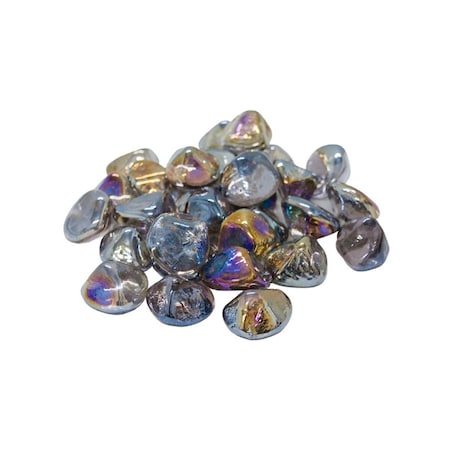 Cunningham Gas Products Real Fyre  40 lbs Bucket Diamond Nuggets - Deep Black GLD-40-DB