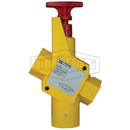 Dixon Wilkerson by Lockout Valve, 15 to 300 psi Pressure Rating LV6NAD