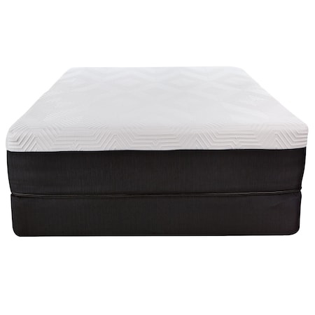 Homeroots 14" Hybrid Pocket Coil Copper Infused Gel Memory Foam Mattress 391628