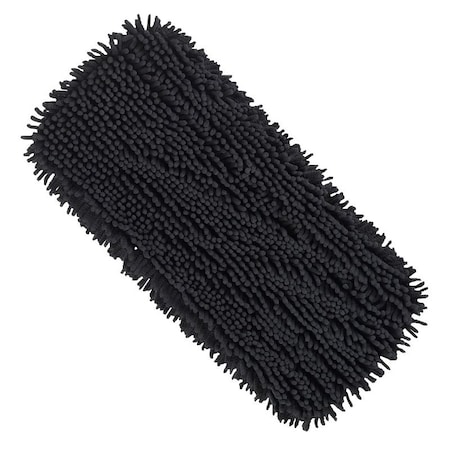 Libman Extra Large Microfiber Dust Mop Refill, 9 in W Head, 18 in L Head, Microfiber Head, Cut End, Black 927