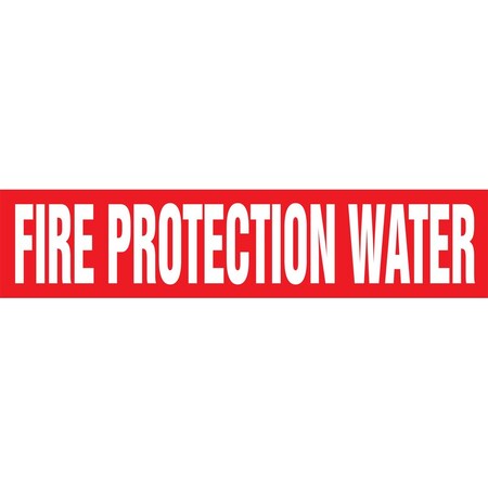 Accuform ASME ANSI PIPE MARKER FIRE RPK323SSH