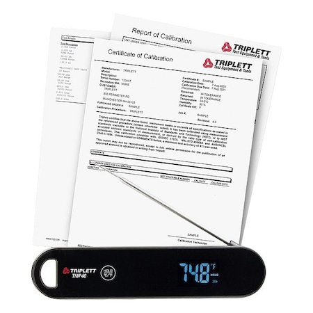 Triplett Food Thermometer TMP40-NIST