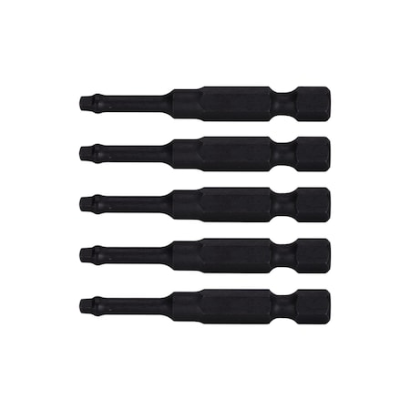 Century Drill & Tool No. 1SQX2 IMPACT PRO BULK5PC 5PK 70851