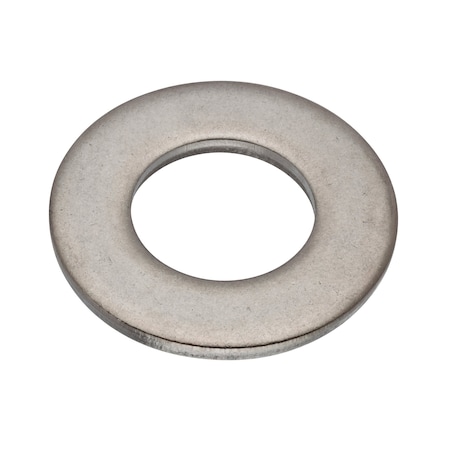 Zoro Select Flat Washer, For Screw Size 5/8 in , Stainless Steel Plain Finish, 5 PK WASB58N316