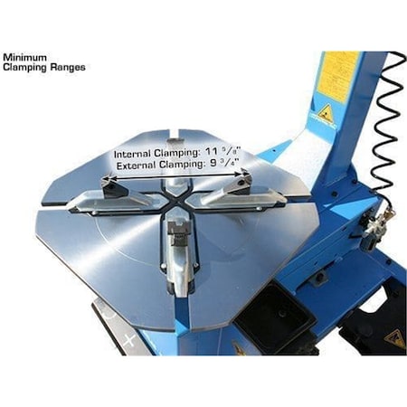 Atlas Automotive Equipment Tc221 Rim Clamp Tire Changer + Wb11 Wheel Balancer Combo Package TCWB-COMBOEC