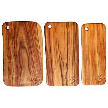 Homeroots Natural Rounded Rectangle Narrow Anti-Bacterial Cutting Board 469160