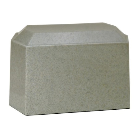 Fasttrack2Fitness Cultured Granite Cremation Oracle Adult Urn, Light Gray FA2001537