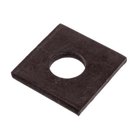 Zoro Select Square Washer, Fits Bolt Size M18 , Stainless Steel Black Oxide Finish Z8918SS-BX