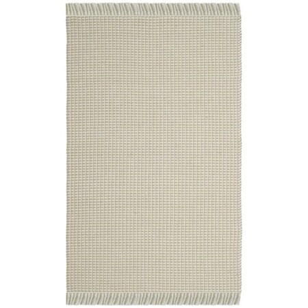 Safavieh Montauk Small Rectangle Area RugIvory & Green 3 x 5 ft. MTK340G-3