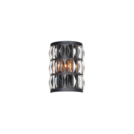 Maxim Madeline 2-Light Wall Sconce 21812BCBK