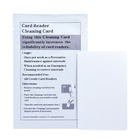 Rdi Lock Cleaning Cards 50pkg, 50PK S-KC-CLEAN
