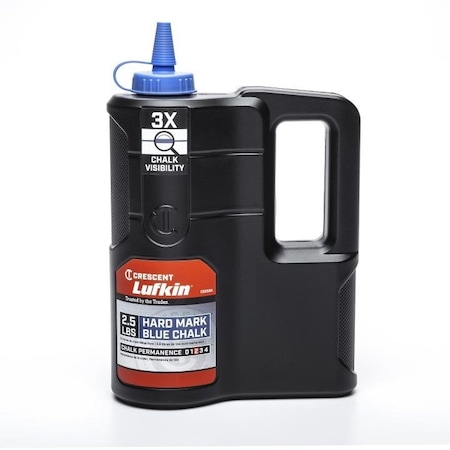 Crescent 2.5 lbs HardMark Blue Chalk Refill CB25BA