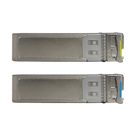 Bzbgear Single Mode Single Strand LC-LC SFP Module for BG-UHD-18GFE and BG-FES12G Pair SFP-SM1LC-FC