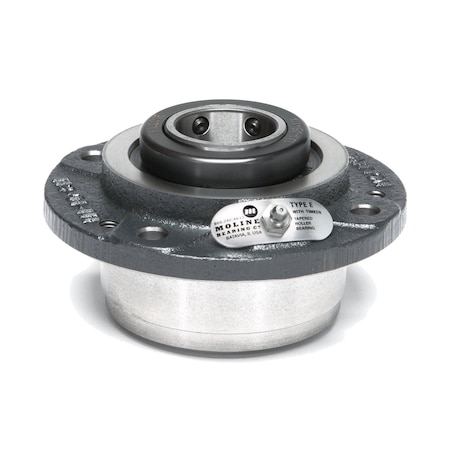 Moline Bearing 1-7/8 TYPE E PILOTED FLANGE 19331114
