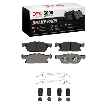 Dfc 5000 Advanced Disc Brake Pad Set,  1552-2180-01