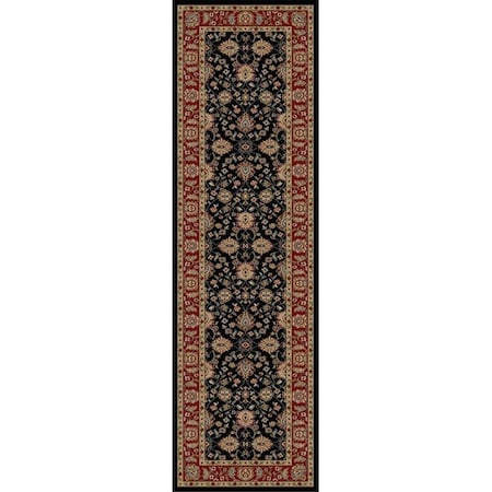 Concord Global Trading Concord Global  3 ft. 11 in. x 5 ft. 5 in. Ankara Zeigler - Black 62134