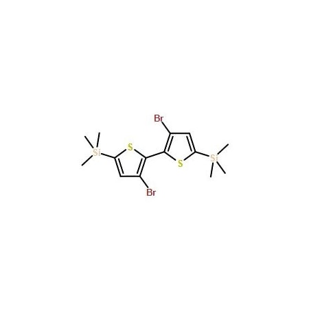 Ak Scientific 3, 3'-Dibromo-5, 5'-bis(trimethylsilyl)-2, 2'-bithiophene (250mg), CAS 207742-50-5 V4261-250mg