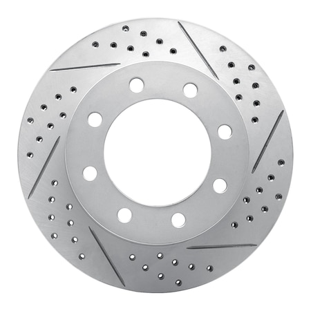 Dynamic Friction Co DFC Geoperformance Rotor - Drilled and Slotted 830-54198R