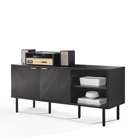 Crosley Brody Record Storage Sideboard CF1144-BK