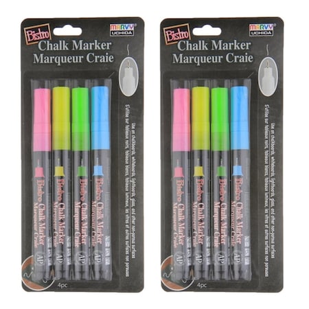 Uchida Of America Bistro Chalk Extra Fine Markers, 2PK UCH4854A-2
