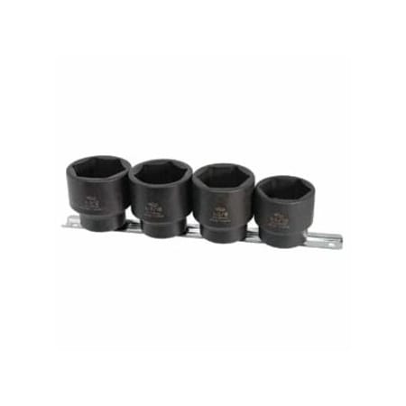 K-Tool International 1/2" Drive Impact Socket black oxide, Stndrd 6 Pnt 1/2"Dr, 1-1/2 KTI-33148