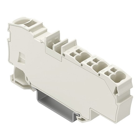 Wago Terminal Block, 2.91" L, 1.3" W, 800V 2006-8039