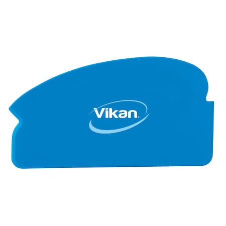 Vikan Hand Scraper, 6 1/2 in L, 3 5/8 in H, Blue 40513