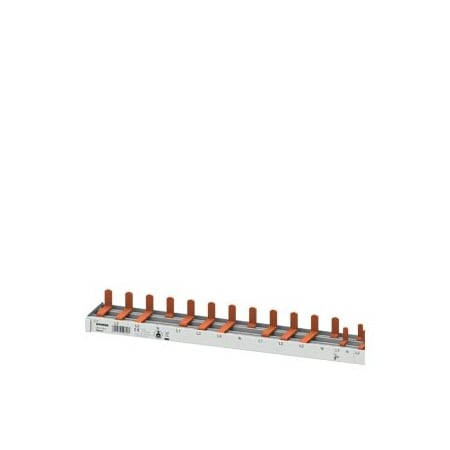 Siemens compact Pin Busbar 10mm2 connection: 3p/N RCCB N-right 1x RCCB 4-pole+2x MCB 5ST3790-1