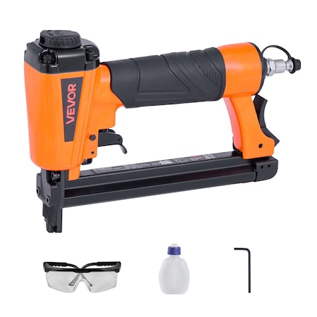 Vevor Pneumatic Staple Gun 20 Gauge T50 Pneumatic Upholstery Stapler 7/16 in Crown VT50J
