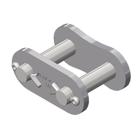 Senqcia Inspire Series SBR 50CLCP Single Strand Cottd Connecting Link, 50 chain, 5/8 P, .87 OAW, .2 Pin S-50CLCP