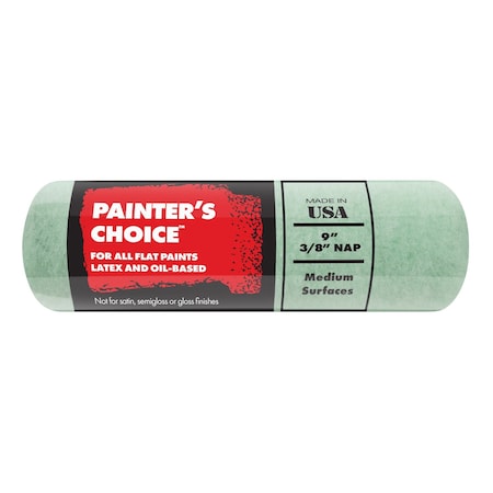 Wooster Painters Choice 9'' x 3/8'' Knit Fabric Roller Cover R337-9