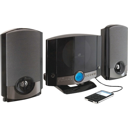 Gpx CD Home Music System HM3817DTBLK