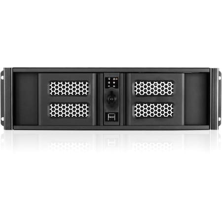 Istarusa CA-D300SBK D Storm NoPowerSupply 3U Compact Stylish RackmountServer D-300SASE-BK