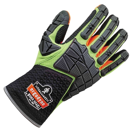 Ergodyne Gloves, Standard DIR, Lime, S, PR 925F(X)