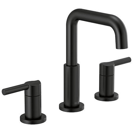 Delta Nicoli Two Handle Widespread Bathroom Faucet 35849LF-BL