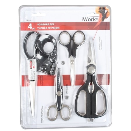 Iwork Olympia Tools Scissor Set, Stainless Steel Blade 88-234
