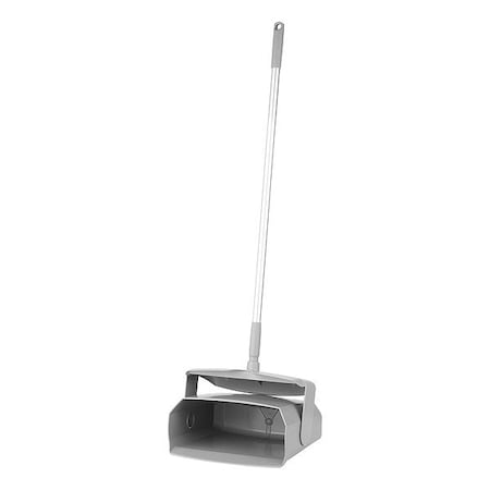 Vikan Dust Pan, Gray, Handle 37" L 625188