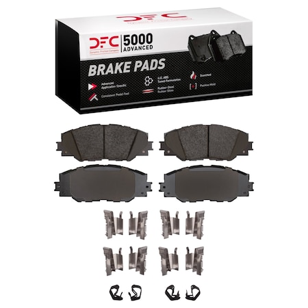 Dfc 5000 Advanced Disc Brake Pad Set, 1551-1211-01