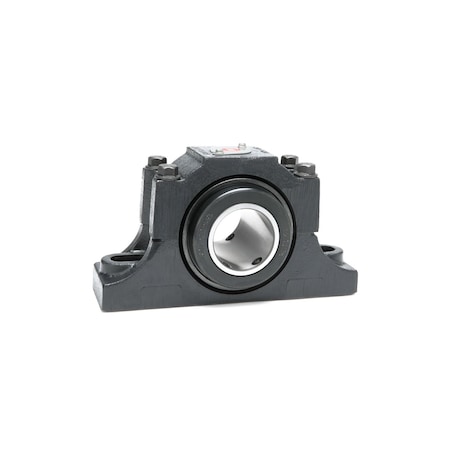 Moline Bearing Pillow Block Bearing, Cast Iron Housing Material, Set Screw, Tapered Roller, Steel Insert Material 39322200